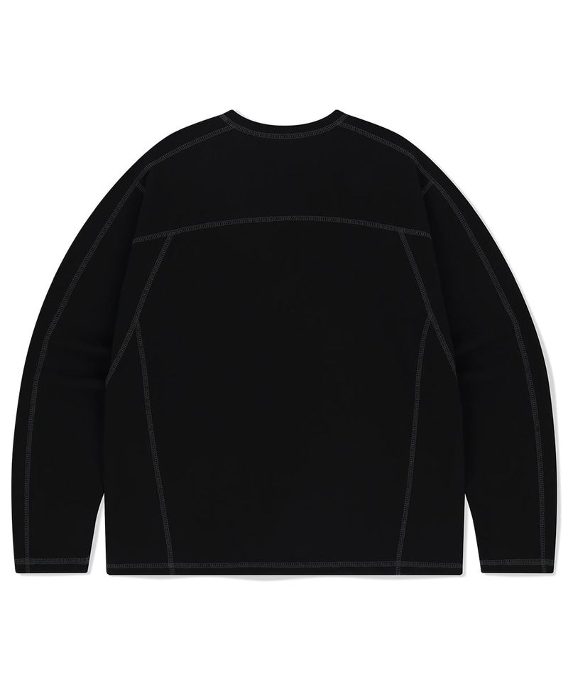 ECLIPSE LOGO STITCH LS TEE