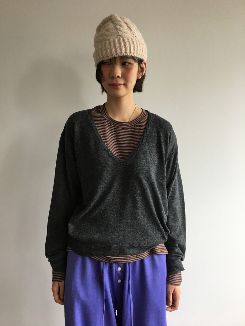 Maeve V-neck Knit (5color)