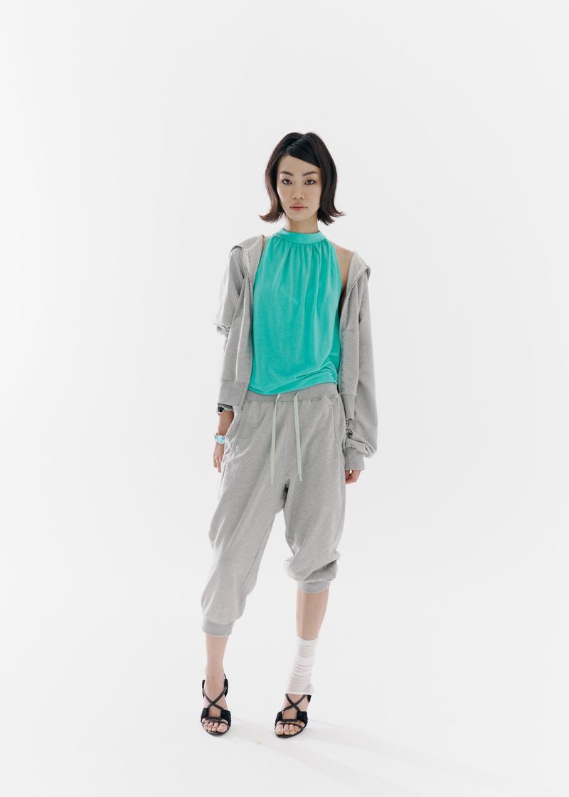 Capri Sweat Pants [Grey]