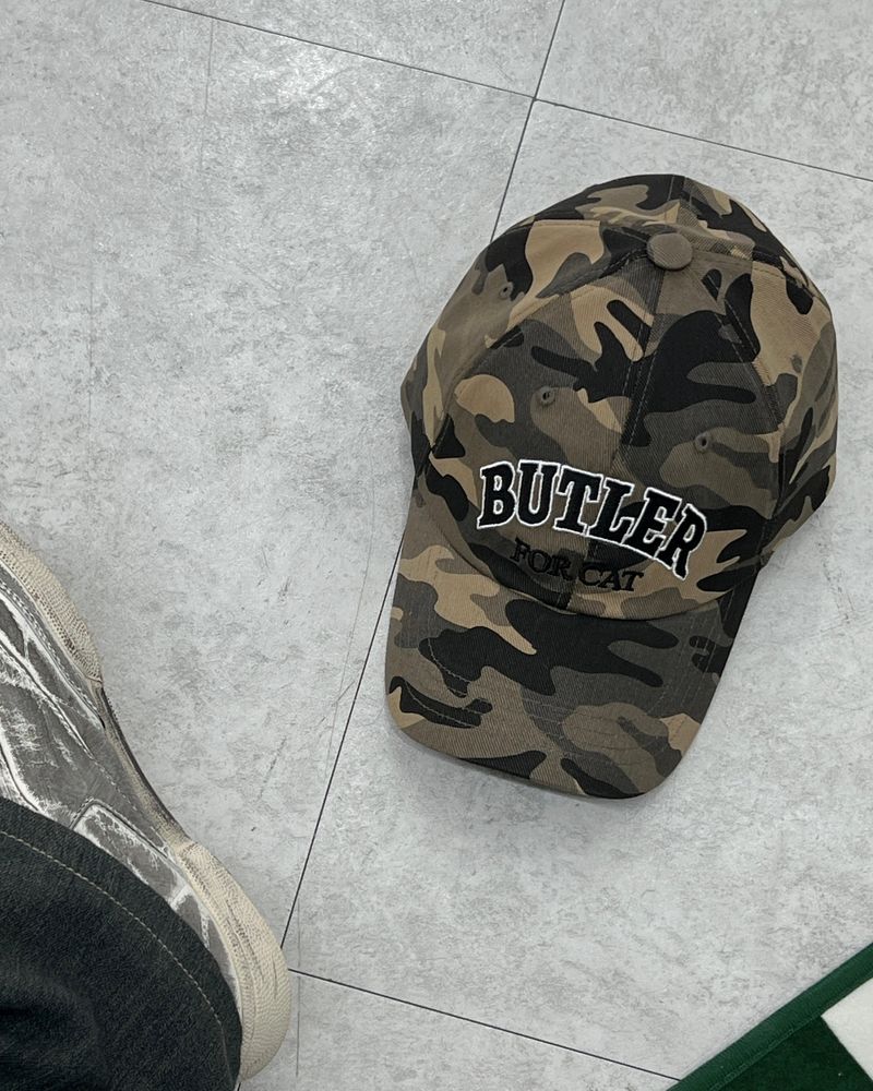 BUTLER FOR CAT CAMO BALL CAP