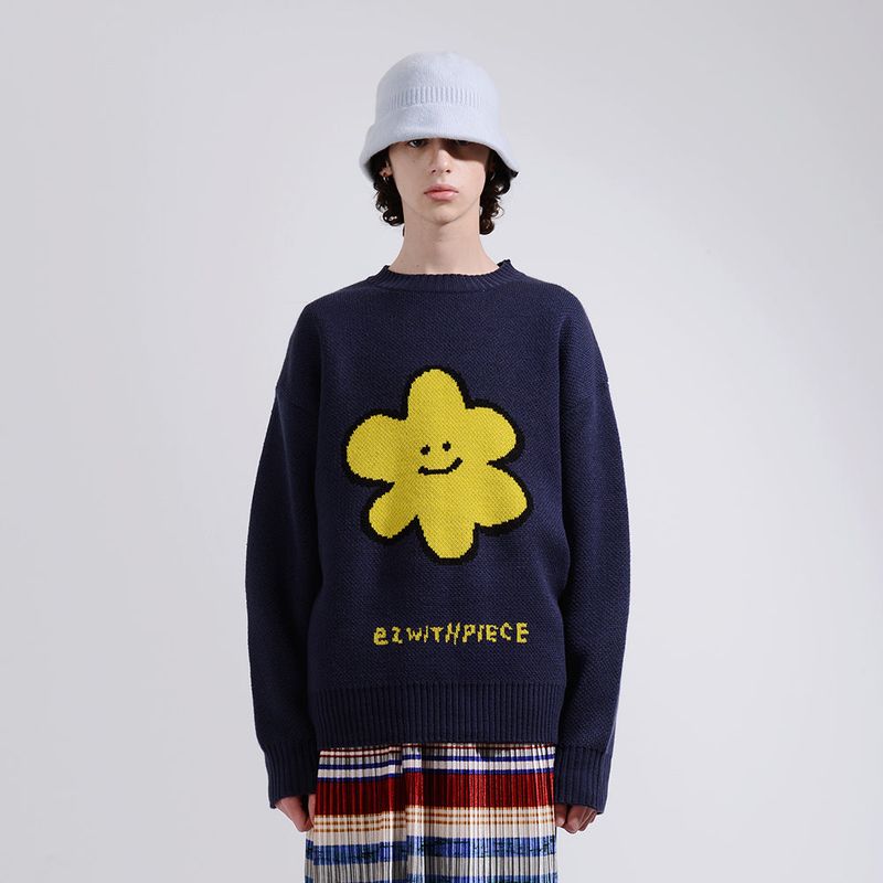 PIECEMAKER（ピースメーカー）の「[EZwithPIECE] DAISY OV KNIT SWEATER (4COLORS)（Tops）」