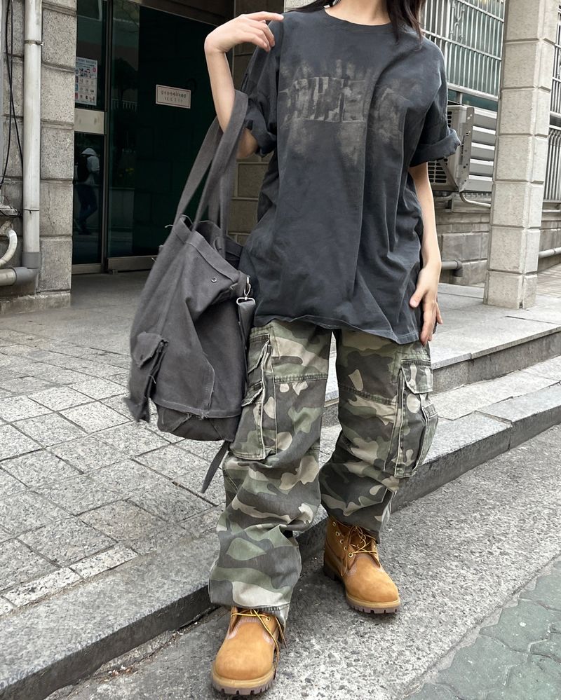 Vintage Camo Cargo Pants