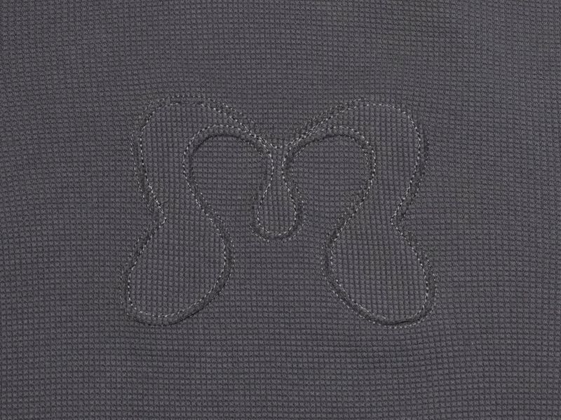 SYMBOL PIGMENT WAFFLE T CHARCOAL