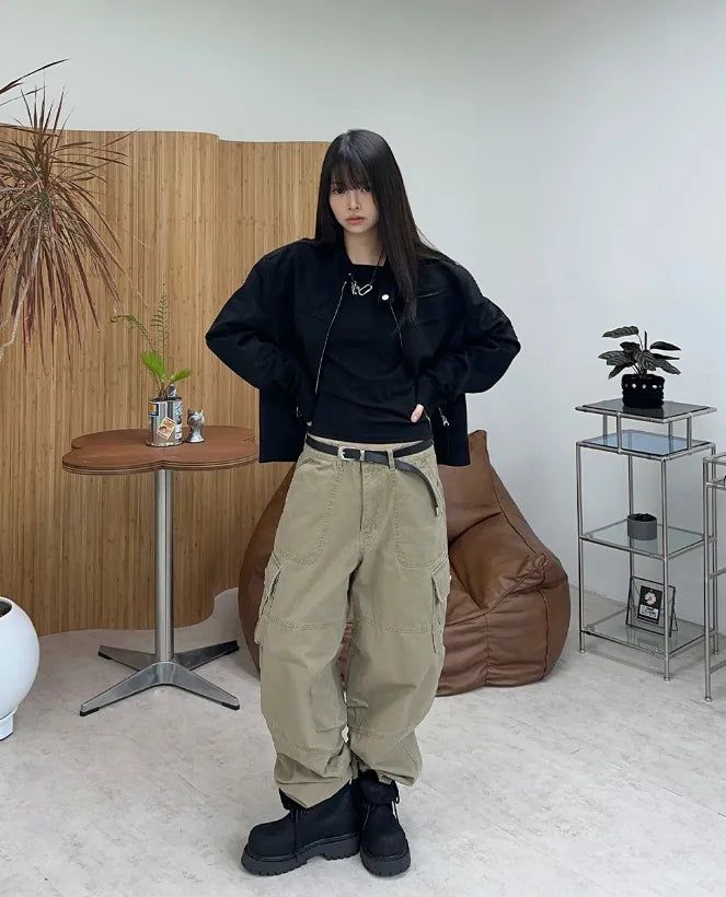 Aaron Suede Crop Jacket