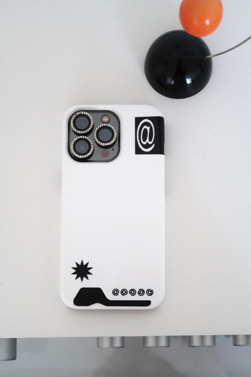i43（アイササム）の「[MADE] at sign card case (white)（Smartphone Accessories）」