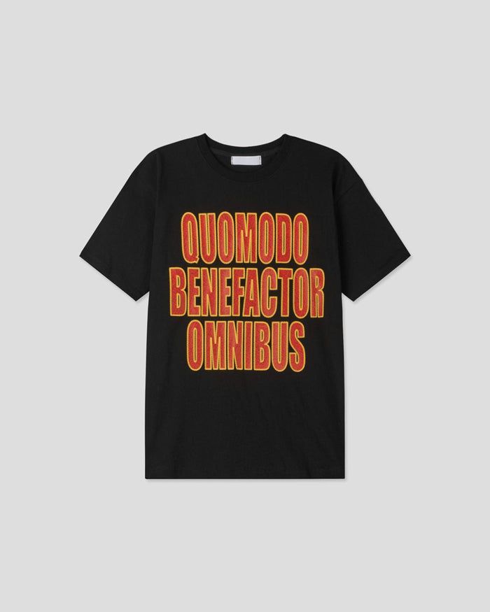 (UNISEX) Quomodo Embo Text Tee