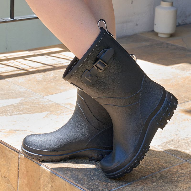  Rosalie Belted Middle Rainboots_R0011 (2Colors)