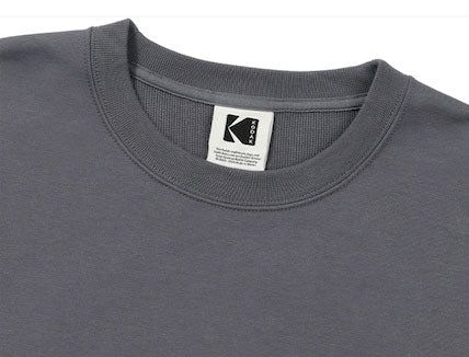 MONOGRAM REGULAR SWEATSHIRT【GREY】