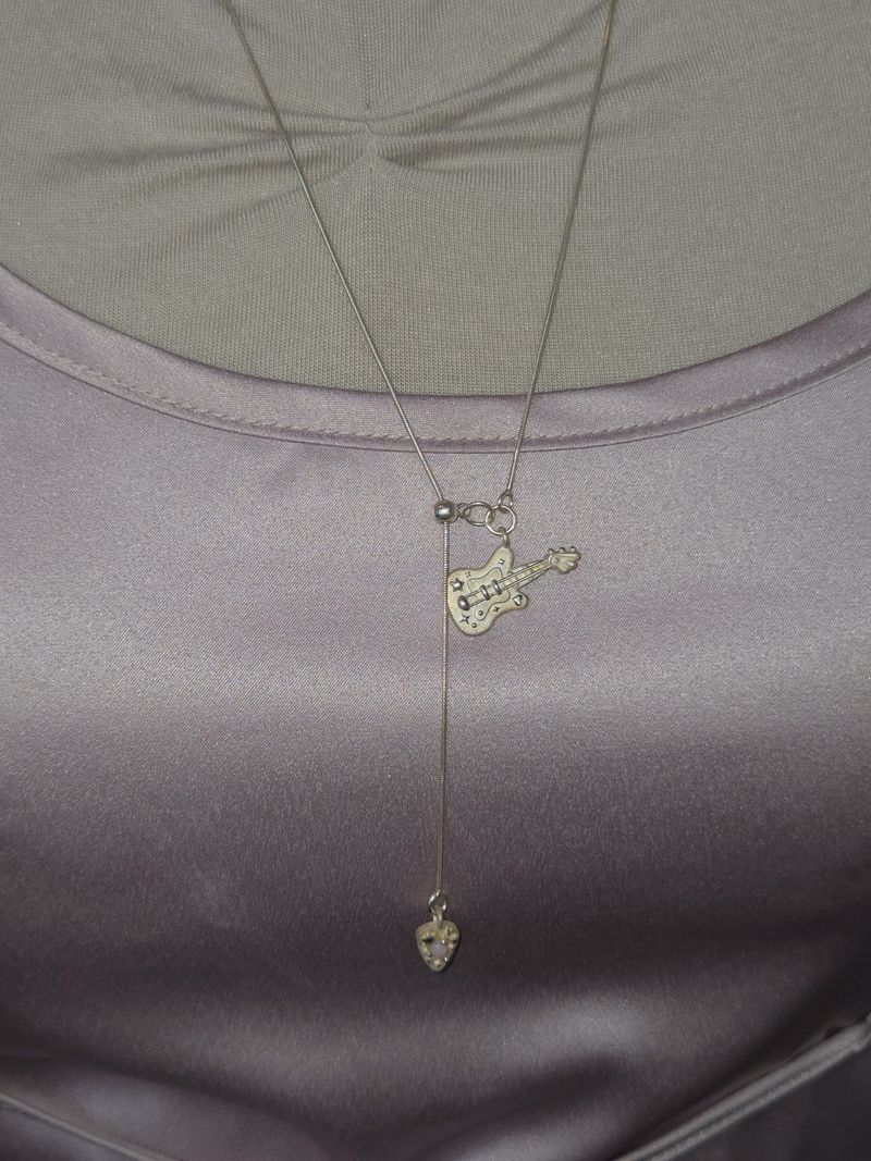 【MADE】 My guitar Necklace - Long