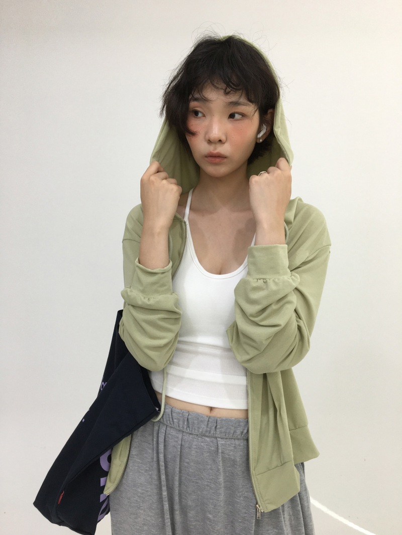 ムダ フロー ジップアップフーディー (2color)