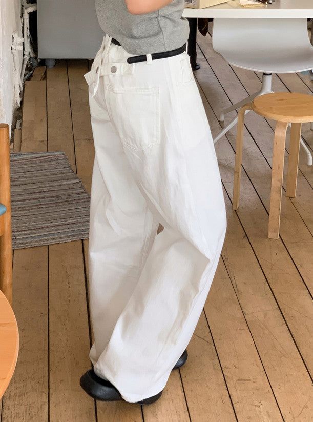SHOPPERLAND(ショッパーランド)の「Clean X Bijo Cotton Wide Pants (3color)(Pants)」