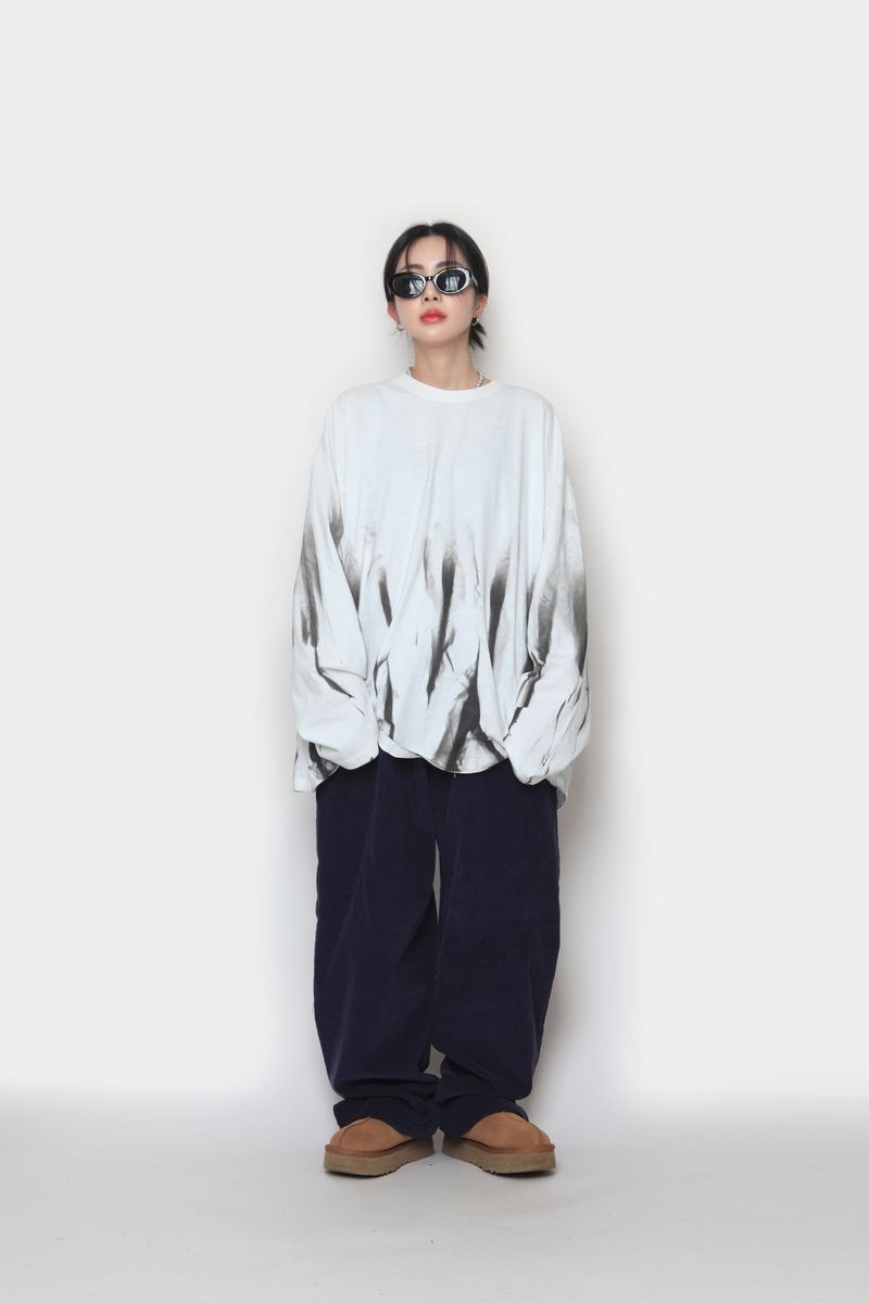 Flame Over Long-Sleeved T-Shirt