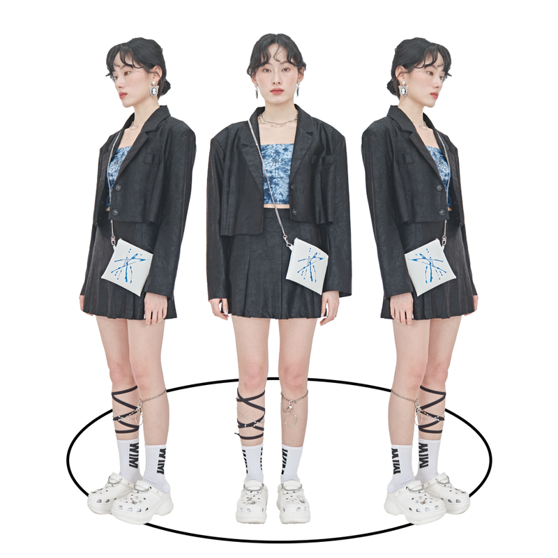 CREASE SET-UP JACKET