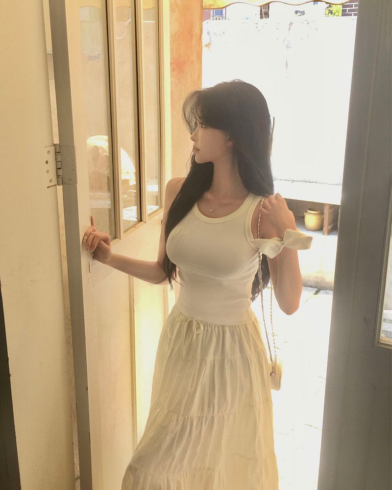 [MADE] Sand, Daily Rib Camisole