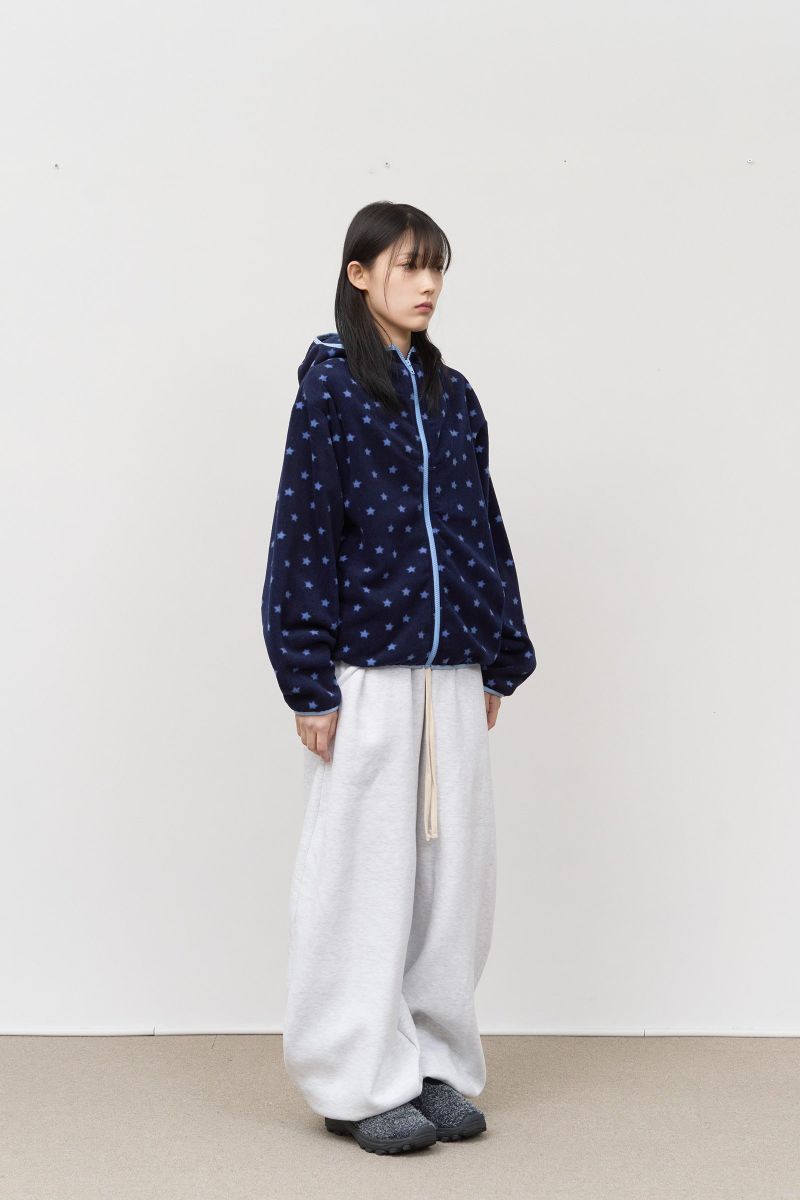 (W) Bubble Star Fleece Jumper