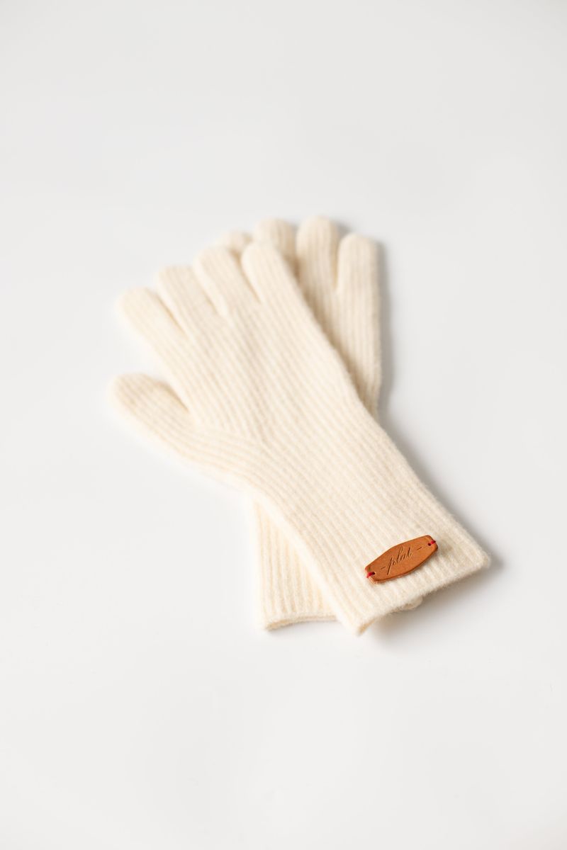Wool gloves (Ivory)