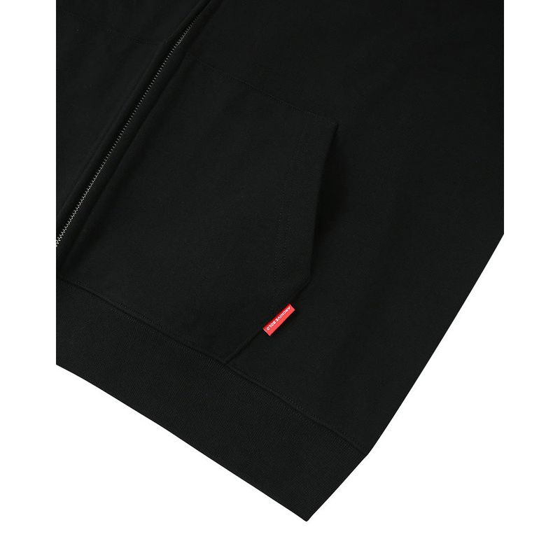 939 LOGO HOOD ZIP-UP (BLACK)