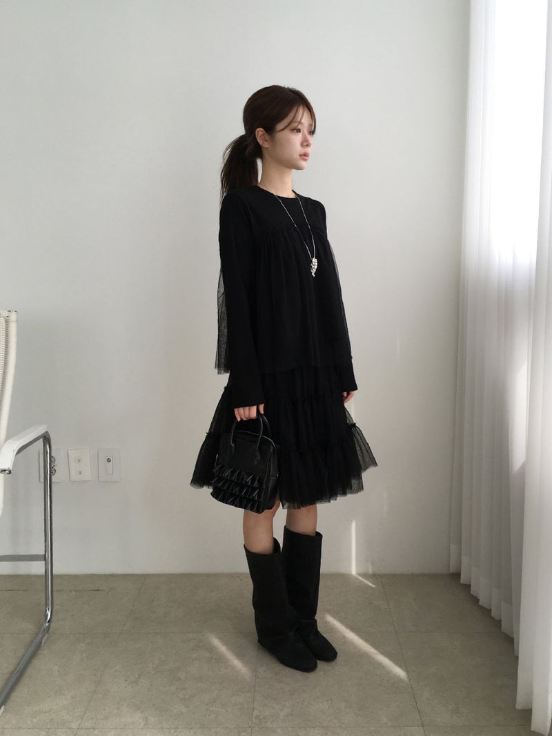 Baby sha midi skirt