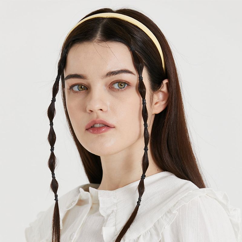 PINK PINEAPPLE（ピンクパイナップル）の「パステルボリュームヘアバンド（ヘアアクセサリー）」