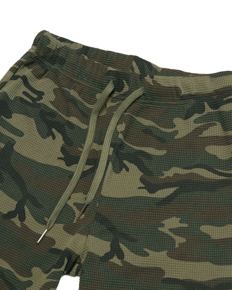 RAW Waffle Camo Flare Pants (CAMO) WOMENS