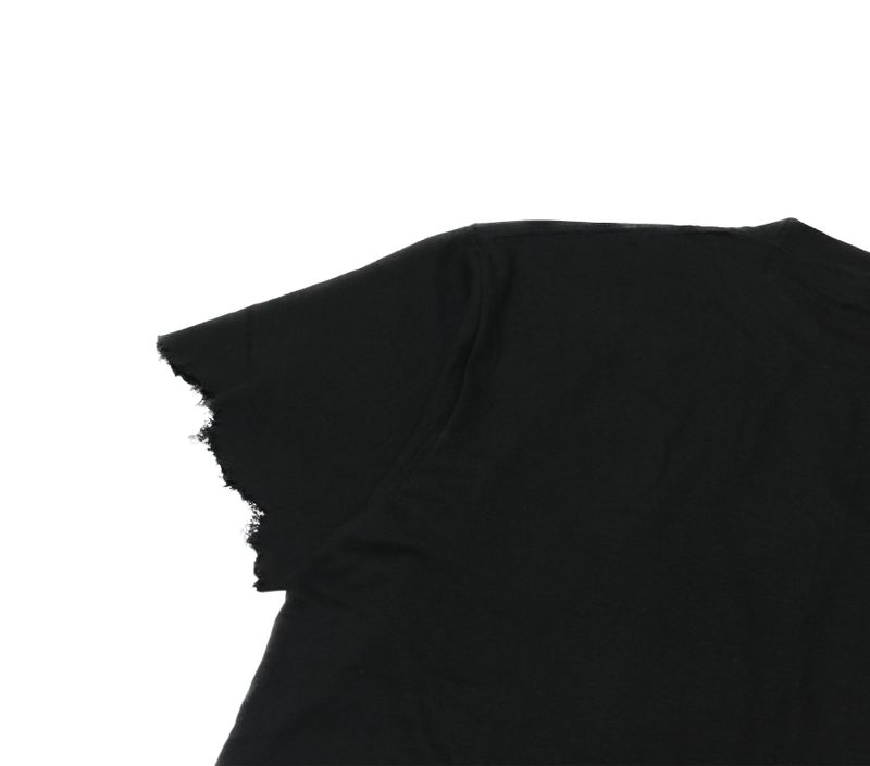 damage cutting t-shirt (black)