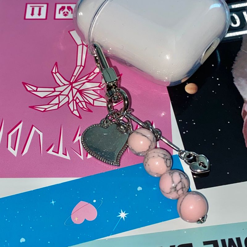MADE ink pink Keyring