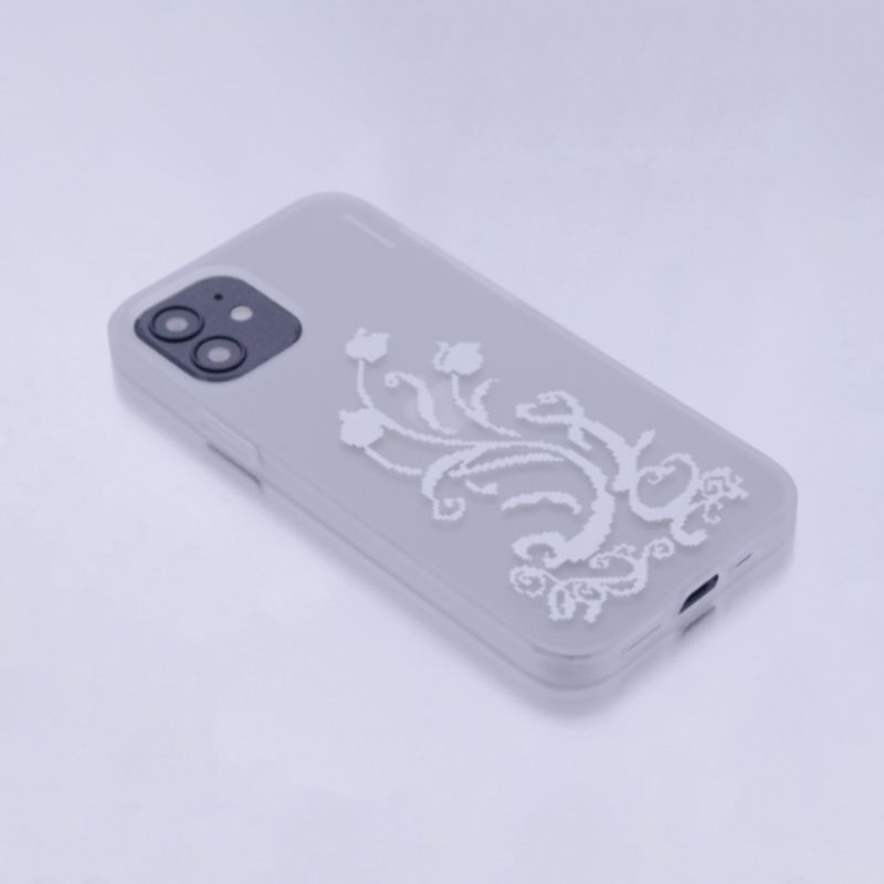 [MADE] Pixel bloom creamy jelly case (Tulip)