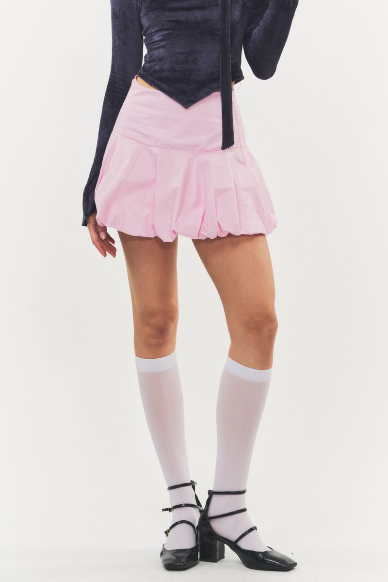RAWmantics（ローマンティックス）の「バルーンフィットコットンミニスカート Barbie pink（スカート）」