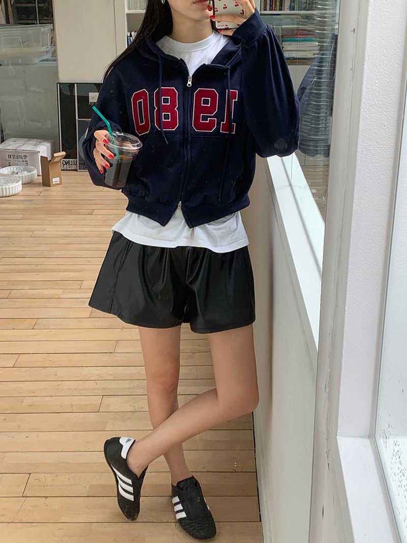 [Additional Fluff option] 1980 two-way hooded zip-up