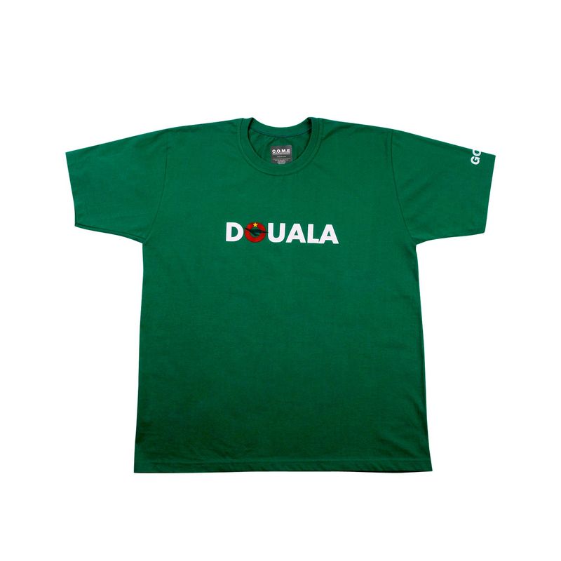 C.O.M.E（シーオーエムイー）の「[UNISEX] ‘STOP COVID’ T-Shirt (Douala)（Tops）」