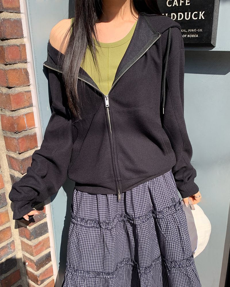 [ORIGINAL] Petit Cutout Ribbed Sleeveless