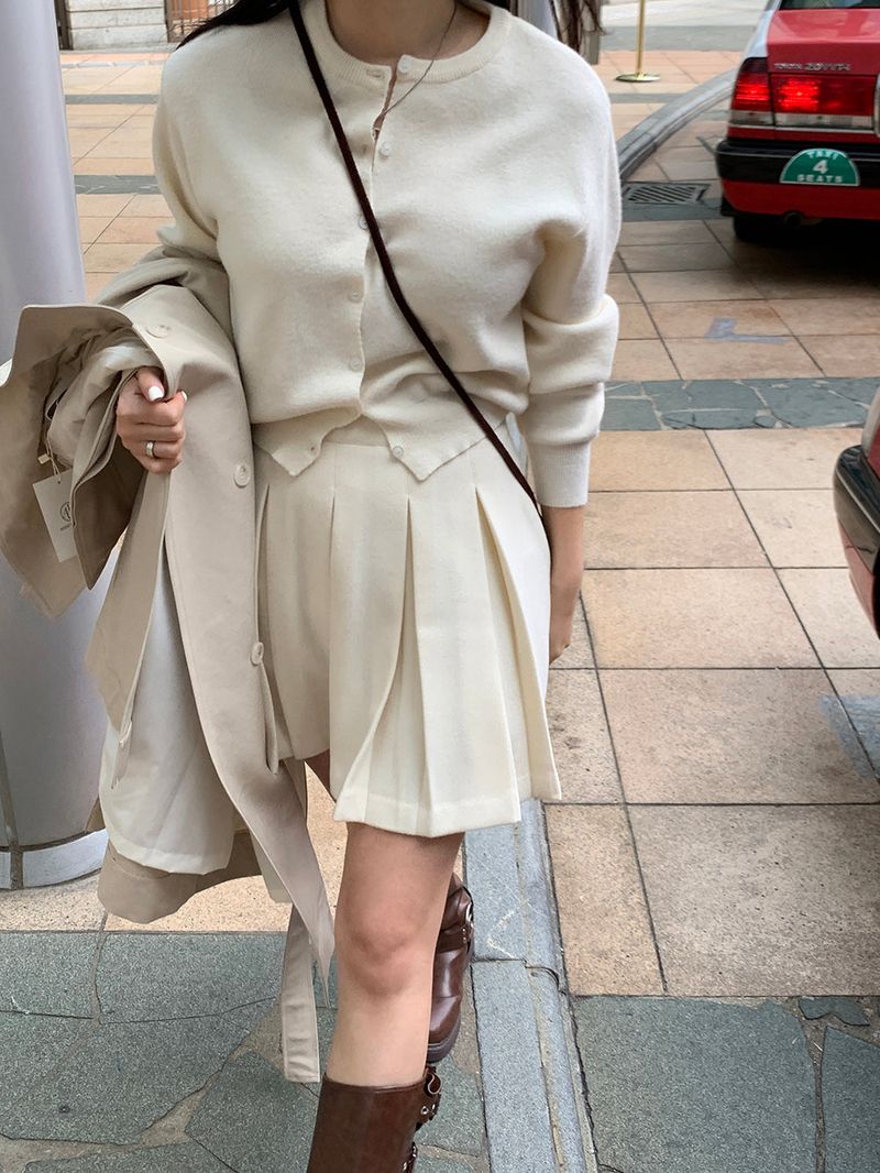 [MADE] Stones round cardigan
