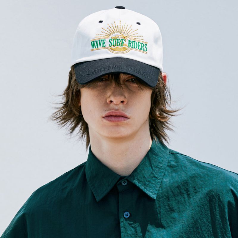 KND（ケイエンド）の「WAVE SURF RIDERS CAP WHITE（Hats）」