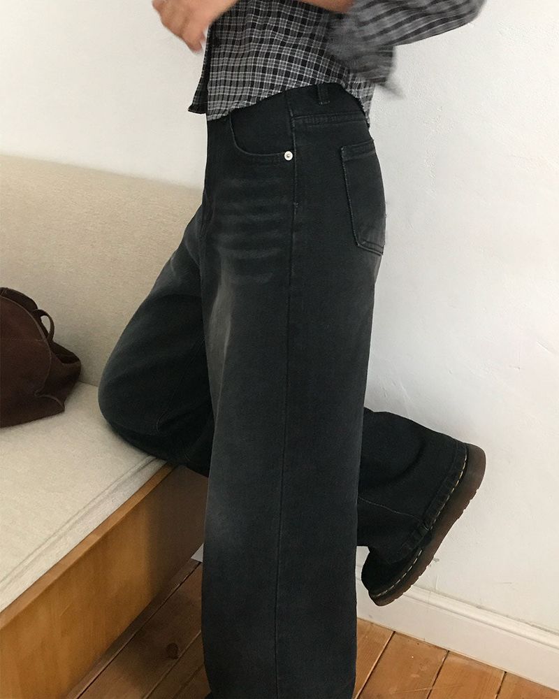 [ORIGINAL] Loose Straight Denim Pants
