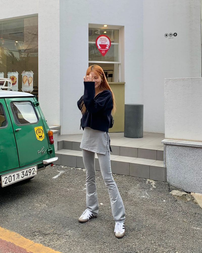 ケイラパンツ (Grey)