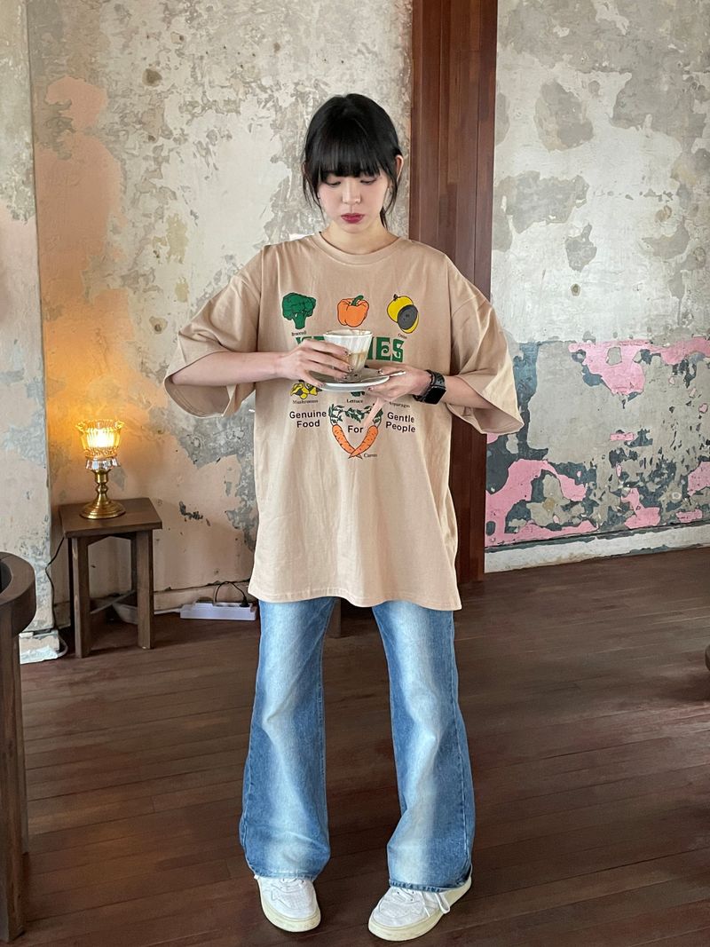 Carrot boxy t