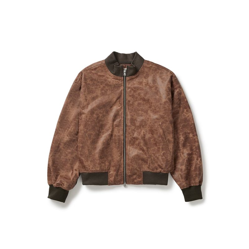 Tankers leather jacket / Brown