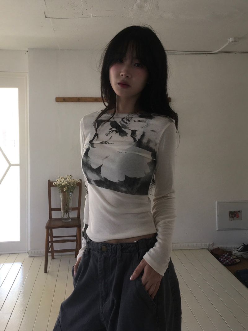 Flower Tattoo T-Shirt