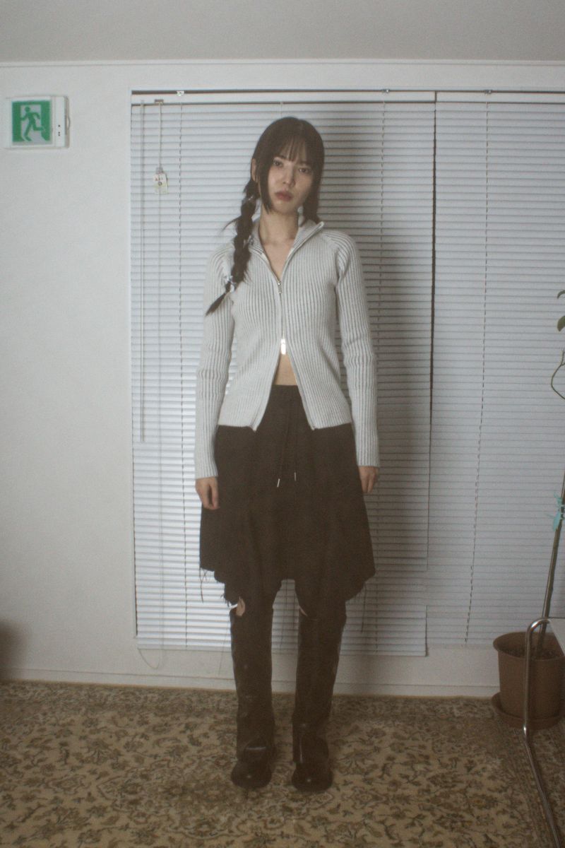 shirring boots cut boots