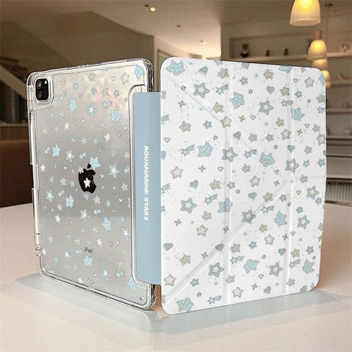 Maison De Theca（メゾン デ テカ）の「Blue Check Star Point Detachable Smart iPad Case（Smartphone Accessories）」