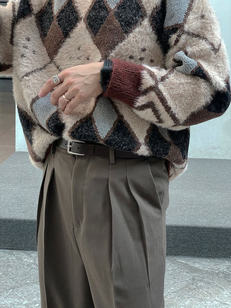 Mog Reverse Pintuck Slacks (4color)