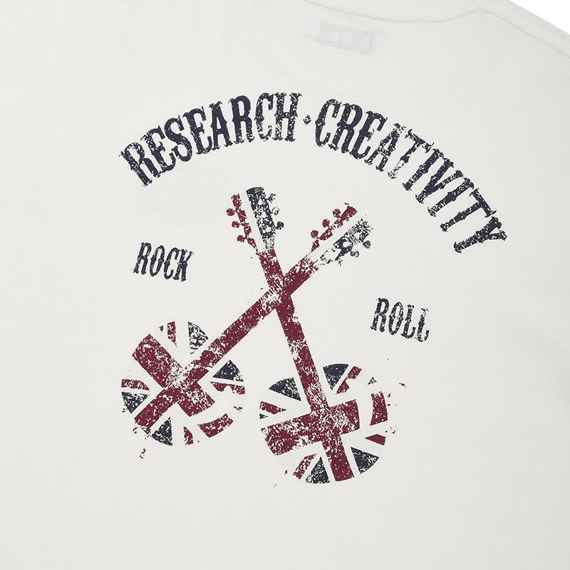 ROCK N ROLL LONG SLEEVE [WHITE]