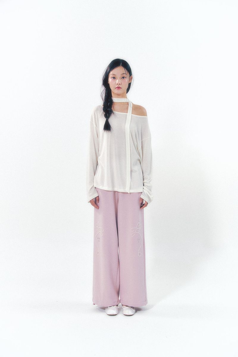 Pearl Track Pants Pink