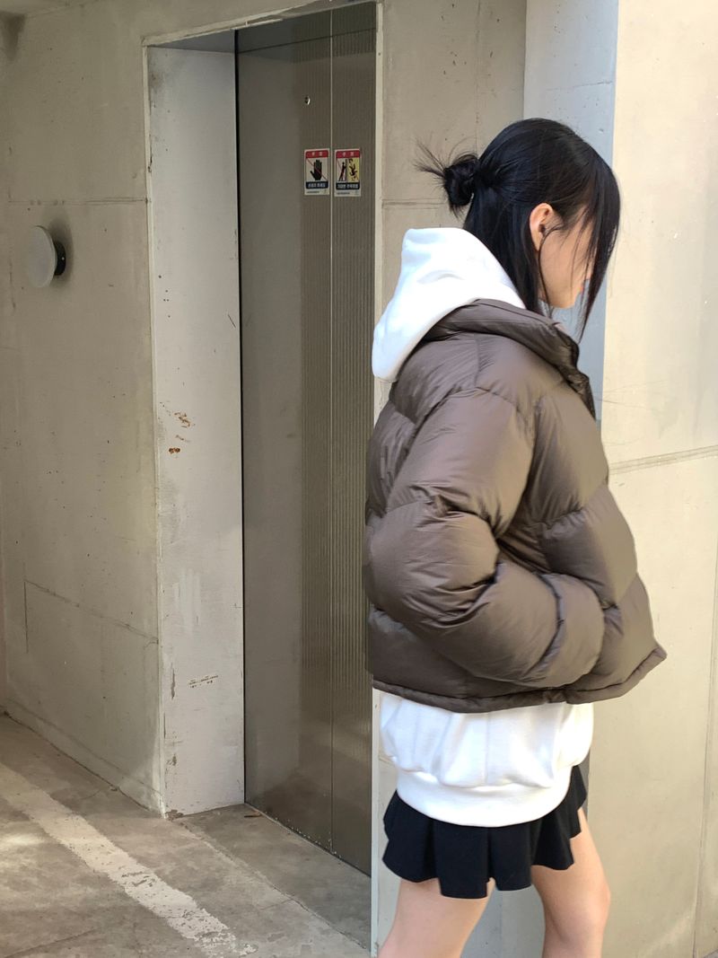 [MADE] Orson Wellon Puffer Crop Short Padding