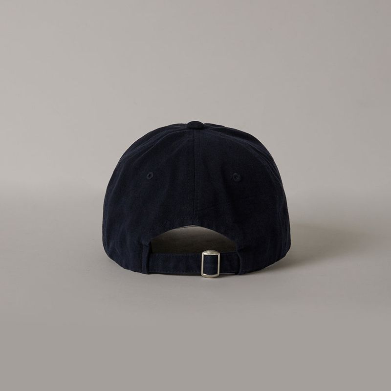 Washed Logo Ball Cap (Navy/White)