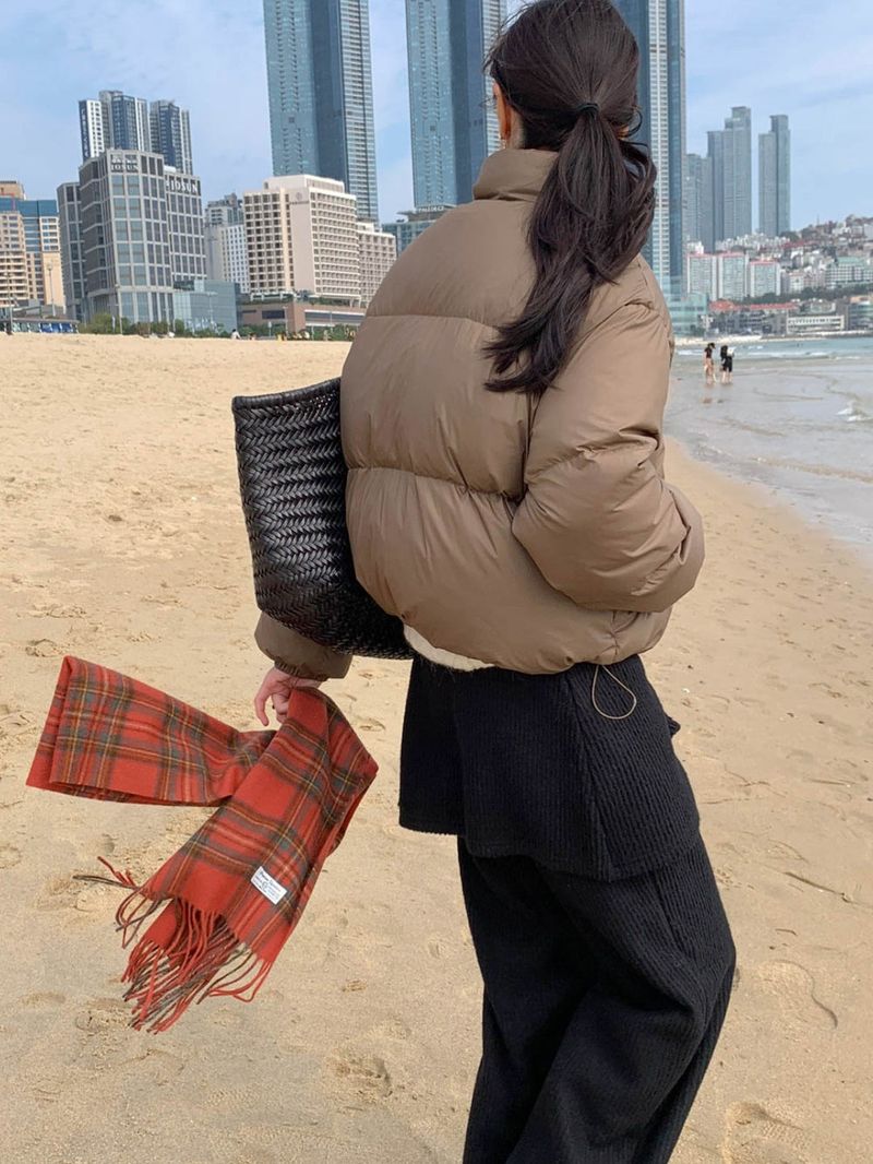 Monbe Duck Down Short Padded Jacket