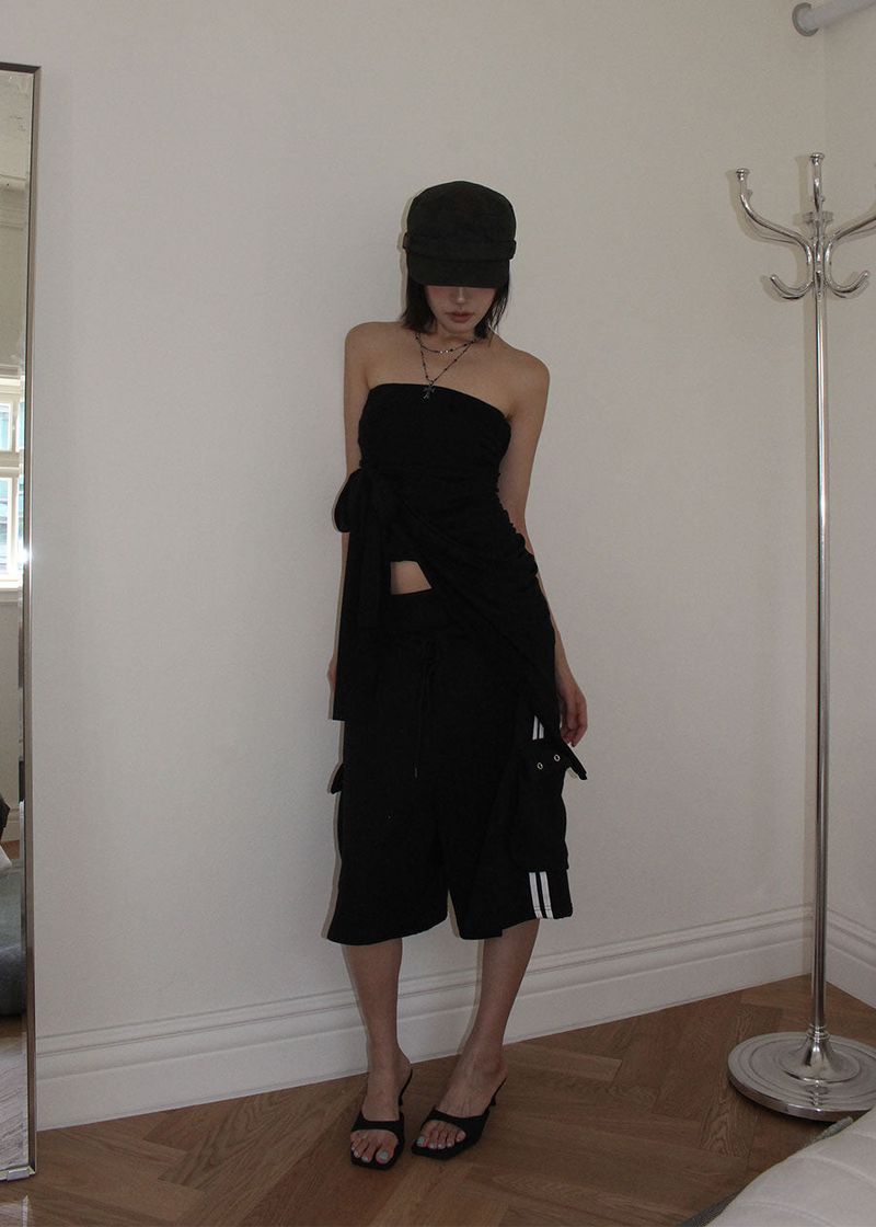 MULTI STRAP SKIRT (3color)