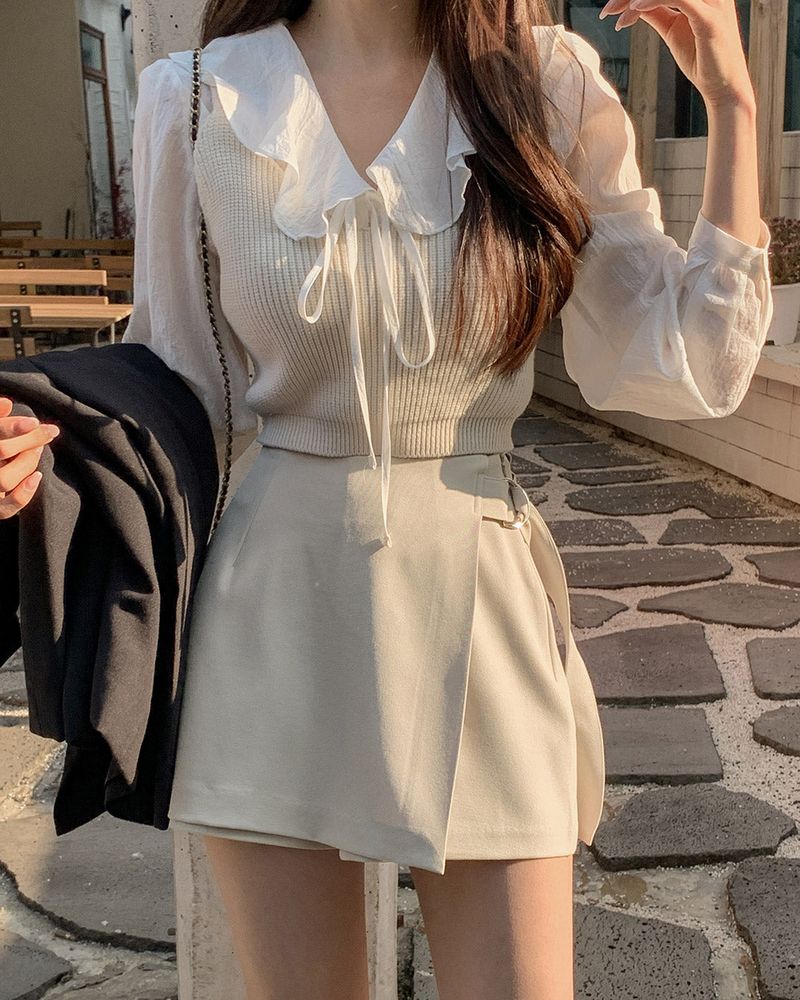 MAYBINS（メイビンス）の「Montia knit bustier（Tops）」