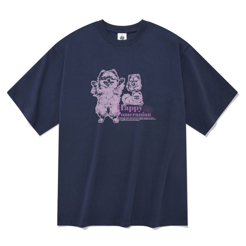 HAPPY POMERANIAN T-SHIRTS