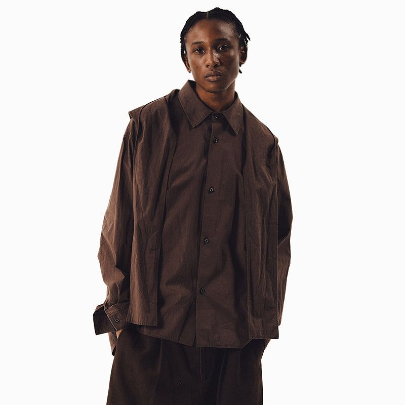 HOODED SHIRT